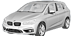 BMW F45 B102E Fault Code